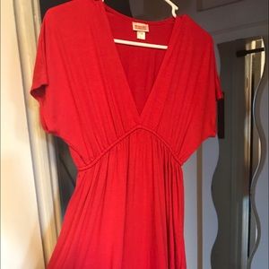 Mossimo short red Dress / beach coverup.